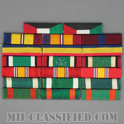 アメリカ軍リボン（略綬・略章・Ribbon）20個セット [バッジ/中古1点物