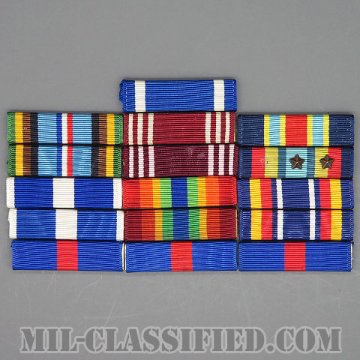 アメリカ軍リボン（略綬・略章・Ribbon）16個セット [バッジ/中古1点物（セット）]画像