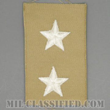 准将（Brigadier General (BG)）[カラー/カーキ生地/階級章/ペア（2枚1組）/1点物]画像