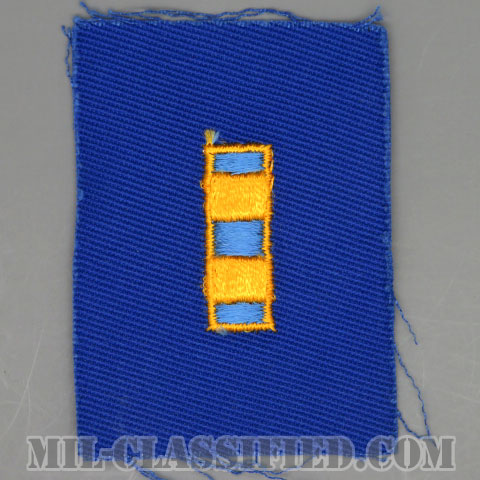 准尉長（Chief Warrant Officer 2 (CW2)）[カラー/空軍ブルー生地/階級章]の画像
