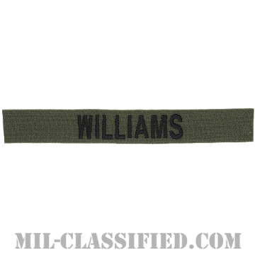WILLIAMS [サブデュード/ネームテープ/パッチ]の画像