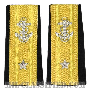准将 (下級少将)（Rear Admiral Lower Half (RDML)）[ショルダー階級章/ペア（2枚1組）]の画像