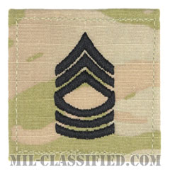曹長（Master Sergeant (MSG)）[OCP（3C）/階級章/ベルクロ付パッチ]画像