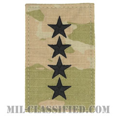 大将（General (GEN)）[OCP（3C）/階級章/ベルクロ付パッチ]の画像