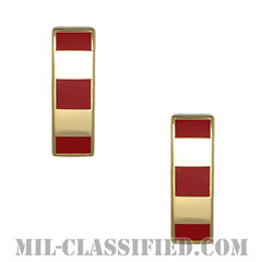 准尉 (CWO-2)（Chief Warrant Officer 2）[カラー/コート用レギュラーサイズ/海兵隊階級章/バッジ/ペア（2個1組）]の画像