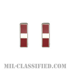 准尉 (CWO-3)（Chief Warrant Officer 3）[カラー/襟用ミニサイズ/海兵隊階級章/バッジ/ペア（2個1組）]の画像