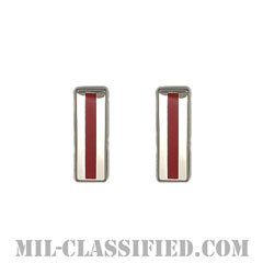 准尉 (CWO-5)（Chief Warrant Officer 5）[カラー/襟用ミニサイズ/海兵隊階級章/バッジ/ペア（2個1組）]の画像