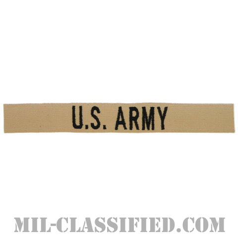 U.S.ARMY [デザート/ブラック刺繍/ネームテープ/パッチ]画像