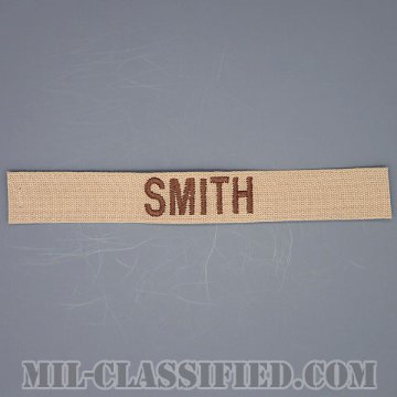 SMITH [デザート/ブラウン刺繍/ネームテープ/パッチ]の画像
