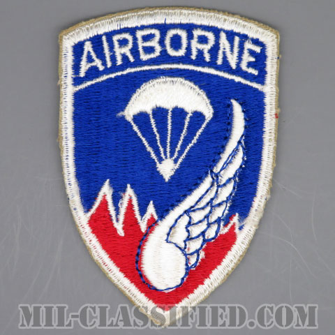 第187空挺歩兵連隊/第187空挺戦闘団（187th Airborne Infantry Regiment）[カラー/カットエッジ/パッチ/エアボーンタブ付ワンピースタイプ/1点物]画像
