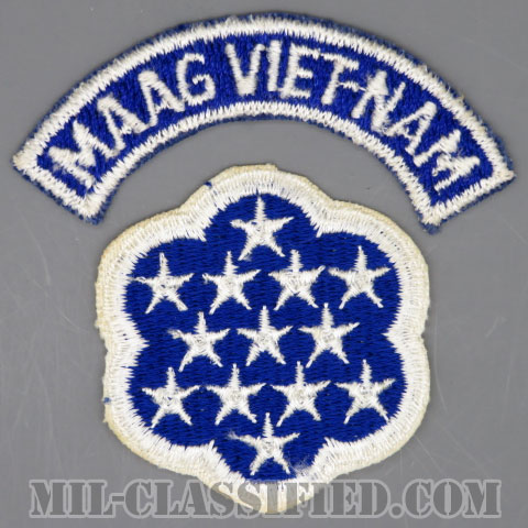 ベトナム軍事援助顧問群（MAAG-VIETNAM）[カラー/カットエッジ/パッチ/1点物]の画像
