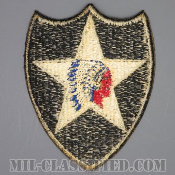 第2歩兵師団（2nd Infantry Division）[カラー/カットエッジ/パッチ/1点物]画像