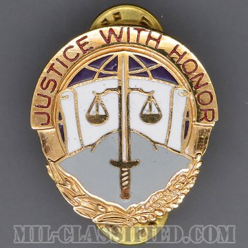 第310民事活動旅団（310th Civil Affairs Brigade）[カラー/クレスト（Crest・DUI・DI）バッジ/中古1点物]画像