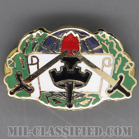 第364民事活動旅団（364th Civil Affairs Brigade）[カラー/クレスト（Crest・DUI・DI）バッジ/中古1点物]の画像