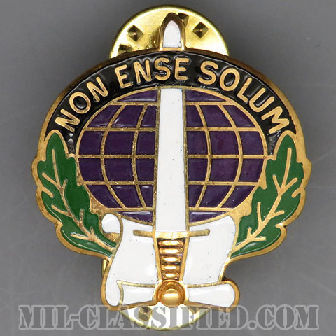 第352民事活動コマンド（352nd Civil Affairs Command）[カラー/クレスト（Crest・DUI・DI）バッジ/中古1点物]の画像