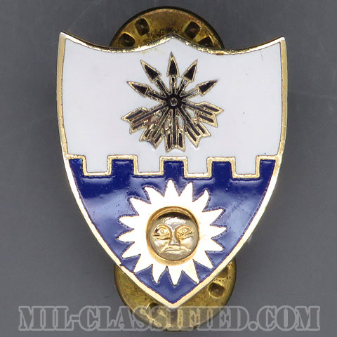 第22歩兵連隊（22nd Infantry Regiment）[カラー/クレスト（Crest・DUI・DI）バッジ/1950s/中古1点物]の画像