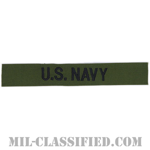 U.S.NAVY [サブデュード/海軍ネームテープ/生地テープパッチ]画像