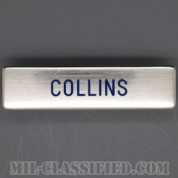 COLLINS [アメリカ空軍用ネームプレート（名札）/中古1点物]の画像