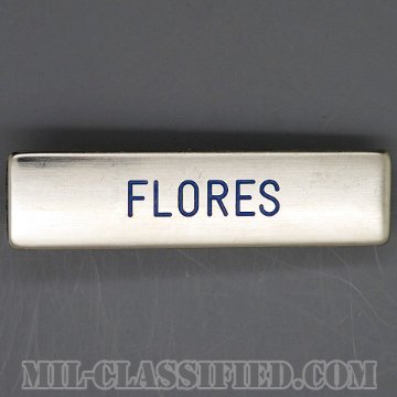 FLORES [アメリカ空軍用ネームプレート（名札）/中古1点物]の画像