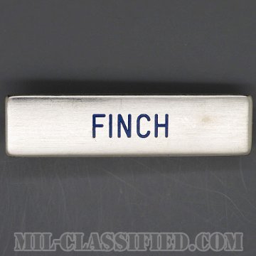 FINCH [アメリカ空軍用ネームプレート（名札）/中古1点物]画像