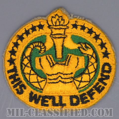 教育係軍曹識別章（Drill Sergeant Identification Badge）[カラー/カットエッジ/パッチ]画像