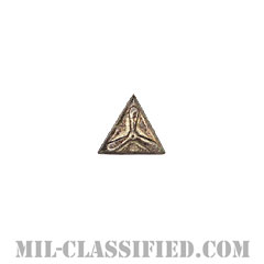 トライアングル クラスプ (シルバー)（Triangle Clasp, Silver, CAP Award）[リボン用デバイス（Attachment Device）/ビンテージ]の画像