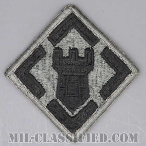 第20工兵旅団（20th Engineer Brigade）[UCP（ACU）/メロウエッジ/ベルクロ付パッチ/中古1点物]の画像