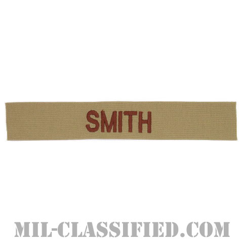 SMITH [デザート/海軍ネームテープ/生地テープパッチ]画像
