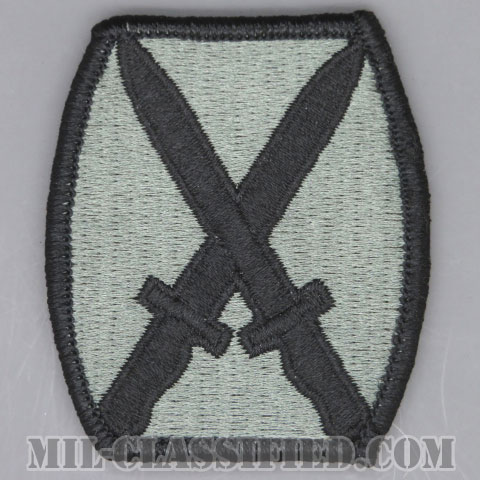 第10山岳師団（10th Mountain Division）[UCP（ACU）/メロウエッジ/ベルクロ付パッチ/中古1点物]の画像