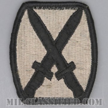 第10山岳師団（10th Mountain Division）[UCP（ACU）/メロウエッジ/ベルクロ付パッチ/中古1点物]画像