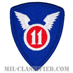 第11空挺師団（11th Airborne Division）[カラー/メロウエッジ/ベルクロ付パッチ]画像