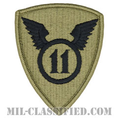 第11空挺師団（11th Airborne Division）[OCP/メロウエッジ/ベルクロ付パッチ]画像