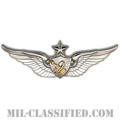 米陸軍 ベーシック空挺章(ピンバック)① 空挺章 (ベーシック)（Parachutist Badge, Basic）[サブデュード