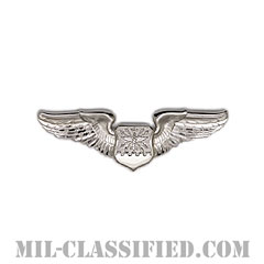 航空士章 (ナビゲーター・ベーシック)（Navigator/Observer Badge, Basic）[カラー/鏡面仕上げ/ミニサイズ/バッジ]の画像