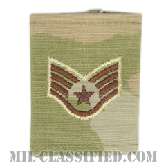 軍曹（Staff Sergeant）[OCP（3C）/ゴアテックスパーカー用スライドオン空軍階級章]の画像