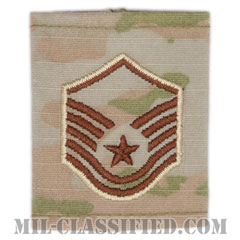 曹長（Master Sergeant）[OCP（3C）/ゴアテックスパーカー用スライドオン空軍階級章]画像