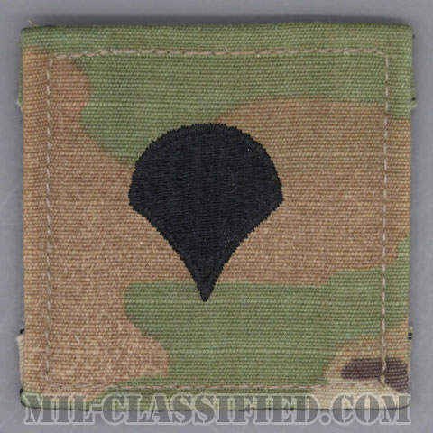 特技兵（Specialist (SPC)）[OCP（7C）/階級章/ベルクロ付パッチ/中古1点物]の画像