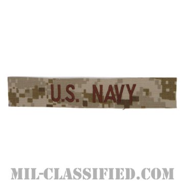 U.S.NAVY [NWU Type2（AOR1）/海軍ネームテープ/生地テープパッチ]画像