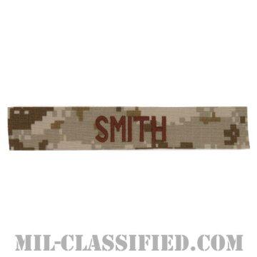 SMITH [NWU Type2（AOR1）/海軍ネームテープ/生地テープパッチ]画像