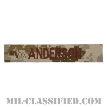 ANDERSON [NWU Type2（AOR1）/海軍ネームテープ/生地テープパッチ]画像