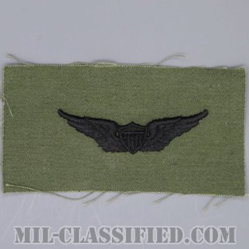 飛行士章 (ベーシック・パイロット)（Army Aviator (Pilot), Basic）[サブデュード/1960s/コットン100％/パッチ/1点物]の画像