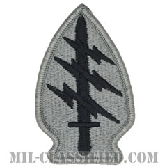 特殊部隊群（Special Forces Group）[UCP（ACU）/メロウエッジ/縫い付け用（ベルクロ未加工）パッチ]画像