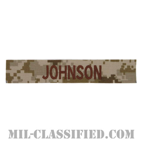JOHNSON [NWU Type2（AOR1）/海軍ネームテープ/生地テープパッチ]画像