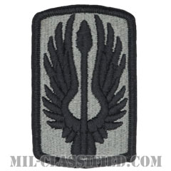 第18航空旅団（18th Aviation Brigade）[UCP（ACU）/メロウエッジ/縫い付け用（ベルクロ未加工）パッチ]画像