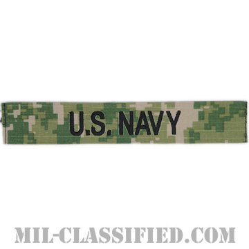 U.S.NAVY [NWU Type3（AOR2）/海軍ネームテープ/生地テープパッチ]画像