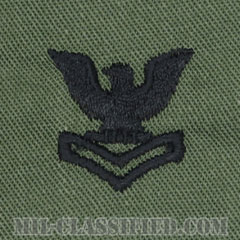 二等兵曹（Petty Officer Second Class）[サブデュード/海軍階級章/パッチ（旧タイプ）/ペア（2枚1組）]の画像