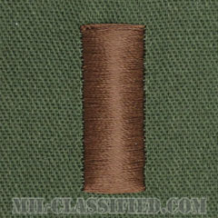 少尉（Ensign）[サブデュード/海軍階級章/パッチ（旧タイプ）/ペア（2枚1組）]の画像