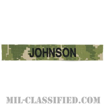 JOHNSON [NWU Type3（AOR2）/海軍ネームテープ/生地テープパッチ]画像