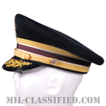 陸軍将校（佐官衛生科）用制帽（Service Cap, Field Grade Officer）7 1/4（58cm）[サービスユニフォーム（ASU）用制帽/帽章付]画像