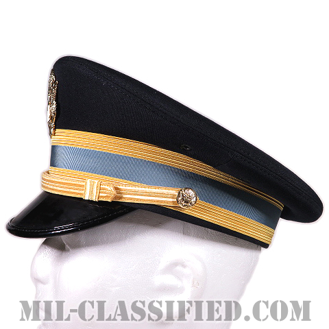 陸軍将校（尉官歩兵科）用制帽（Service Cap, Company Grade Officer）7 1/8（57cm）[サービスユニフォーム（ASU）用制帽/帽章付]画像